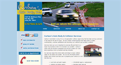 Desktop Screenshot of carlsonsautobodylima.com
